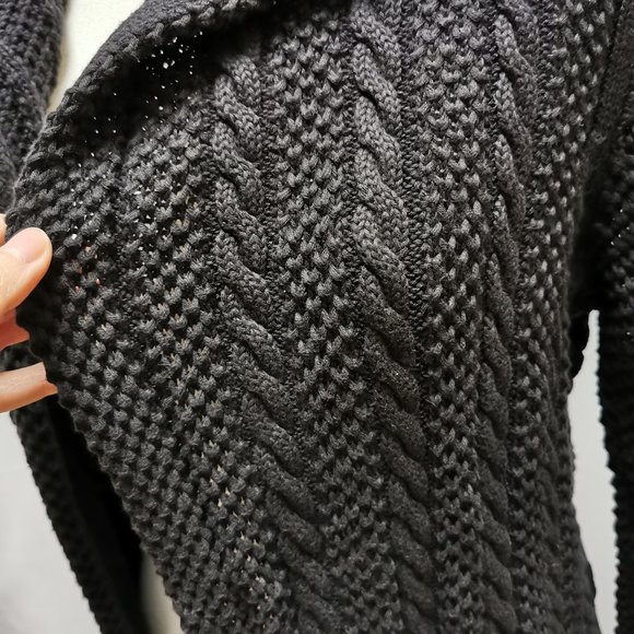 Massimo Dutti Knit Long Cardigan Sweater - Picture 3 of 5